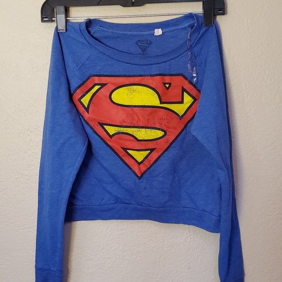 Other - 🌟 3 for $15 Deal! 🌟Superman sweater blue